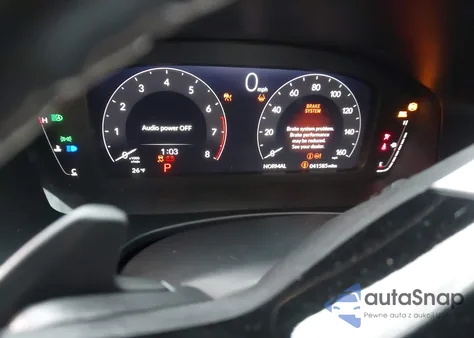 2022 Honda Civic Touring z USA, uszkodzony, nr VIN 2HGFE1F90NH308359